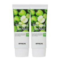 입큰 포어 애플 선블록 SPF50+ PA++++, 70ml, 2개