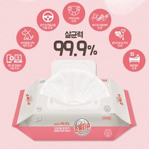 닥터큐 소독티슈 엠보싱 캡형 1팩 (80매) - 의약외품 물티슈, 80매
