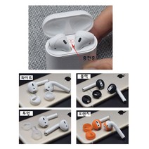 프리스 Air pods 에어팟 이어팁 이어캡 초슬림 고무 슬리브, 에어팟초슬림-투명