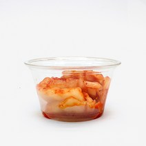 더팩 DC4P 소스컵 3온스 100ml (평면뚜껑포함) 일회용용기, 100개, 1세트