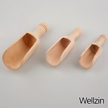 웰진 이태리 나무 원두 스쿱 3종, 소, 1개
