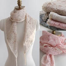바비수 프리미엄 사랑스러운 레이스 스카프 5컬러