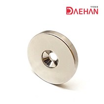 초강력 네오디움 25x4mm 원형사라 자석