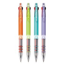 자바펜 자바 나노3겔C 3색 볼펜 중성펜 0.4mm, 바디색상랜덤