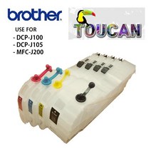 투칸잉크 브라더 호환 무한잉크공급기(호환잉크없음), J100 J200 호환무한공급기 (잉크별도), 1개
