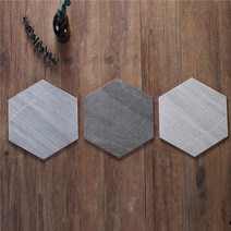중앙데코 육각타일 모로코 260 x 300 1박스(17장), 260x300 모로코헥사곤 /진회색계열[2630309], 17장
