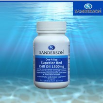샌더슨 슈페리어 레드 크릴 오일 1500mg 60캡슐
