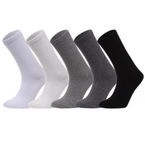 브로삭스 5족 여성용 무지 장목 긴양말