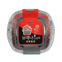 서광알미늄 직화 사각라면용기 SKA-S19(10입), 1개, 10개입