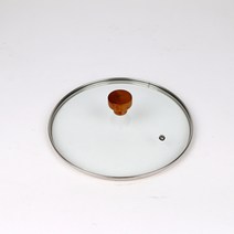 쿡앤쿡 강화 유리뚜껑, 1개, 지름 20cm