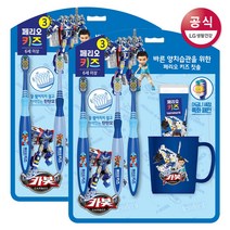 페리오 키즈 3단계 양치세트 헬로카봇, 2개