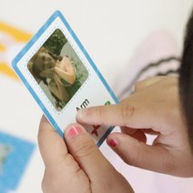 (주)엘케이스마트 이게뭐지 옹알이 영어공부 NFC영어카드 20종(Body), 혼합색상