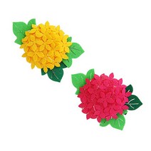 U 3500 수국꽃/환경꾸미기/환경구성용품/펠트/게시판