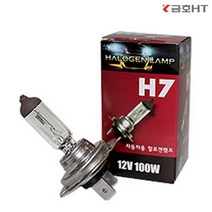 금호전구 전조등 H7 55w 100w 할로겐램프 전구, 금호 12v H7 100w 1개, 1개