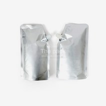 더팩 진공팩 진공봉투 알루미늄스파우트 500ml, 50개