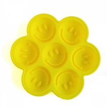 실리콘몰드 - 스마일몰드 7구, 1개