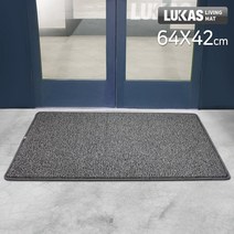 루카스 20mm 엣지코일 발매트 현관매트 출입구매트, LU-엣지코일 현관매트-블랙