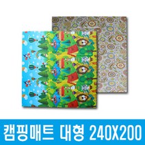 티케이프렌즈 접이식 캠핑매트 발포매트 돗자리, 3단접이식캠핑매트[대형] - 해바라기