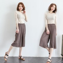 MACGIRL 편하고 시원한 라피플리츠7부