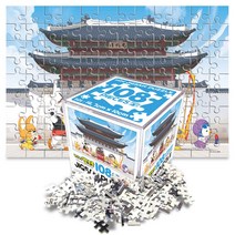 학산문화사 뽀로로 직소퍼즐 미니 108pcs 광화문, 혼합, 108피스
