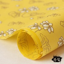 한결한지 전통한지 한지 다양한지, 14.연꽃지, 02.노란색