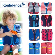 컨피던스 유아 아동 아기 어린이 구명조끼 부력보조복, 크라운피쉬