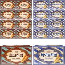 크라운 초코하임 47g 9개 + 화이트하임 총18개, 크라운 쵸코하임 47gx9개+화이트