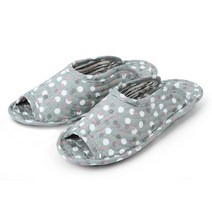 스테비 퀼트 면실내화 그레이도트 어린이집 선생님 유치원 교사 덧신