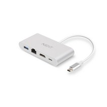 이지넷유비쿼터스 C타입 덱스 컨버터 HDMI USB LAN PD NEXT 413TCH-DX USB허브, NEXT-413TCH-DX