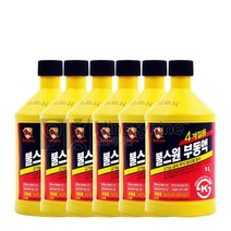 불스원 부동액-1L 6개 한박스 그랑프리 동결방지 부식방지 엔진냉각수 뷔르트 불스원 캉가루 3M 현대 기아 자동차, 부동액