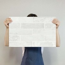 무지막지 워터풀 조각벽지 스톤화이트, 화이트계열