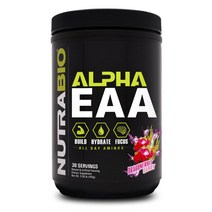 뉴트라바이오 알파 EAA 체리 드래곤프루트 캔디 글루텐 프리, 446g, 1개