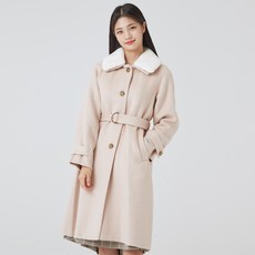 로엠 여성용 인조퍼카라 여성형 코트 RMJH94TR14