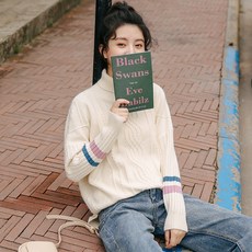겨울용 여성 목폴라 스웨터 15 PYX15 601088198713_jBnK