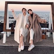 더 알지구 여성 가을 겨울 여자 뽀글이 후리스 어린 양 벨벳 재킷 여성 2019 가을과 겨울 양 한국어 테리 링 모피 한 코트면 의류의 새로운 한국어 버전