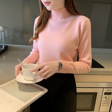 센슈얼드림 여성 기분좋은 착용감 부드럽고 포근한 니트 스웨터 17 C