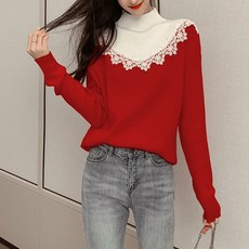지니네 여성 멀티 컬러 패턴 니트 루즈핏 트위드 포켓 버튼업 2 C