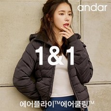 블프 단9일 적립금! 안다르 1&1 구스다운 재킷컬렉션 2종