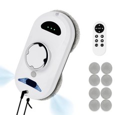 Novatech S1 창문 로봇청소기 5800Pa 초강흡입력 자동 분수 유리창 로봇청소기 초슬림 창문 청소기