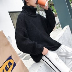 kirahosi 가을겨울 남자 니트 박시 스웨터 패션 14호+덧신증정 BUb298uo
