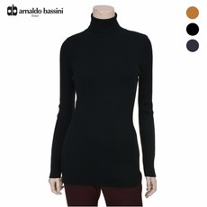 아날도바시니 (아날도바시니) 스트라이프 하이넥 니트(AQ11SN42M)