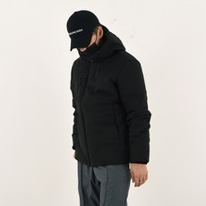 팔오준 남자 숏 패딩 무지 기본 심플 데일리 캐주얼 넓은 넥 직장인