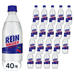 라인바싸 체리향 페트, 40개, 500ml