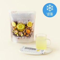 [로켓프레시] 올가니카 부스터 비가열 레몬진저샷 주스 15개입 (냉동), 270g, 1개