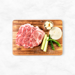 [농부의정육점] 국내산 한돈 목살 냉장 1kg, 500g, 2개