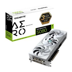 GIGABYTE 지포스 RTX 5080 AERO OC SFF D7 16GB