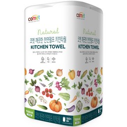 코멧 깨끗한 천연펄프 키친타월, 최저가로 만나보세요!
