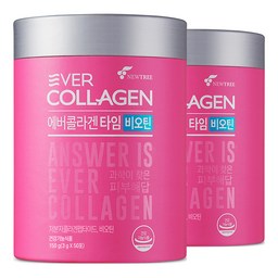 에버콜라겐 타임 비오틴 150g 2개 - 건강한 피부와 모발을 위한 완벽한 선택!