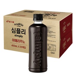 아카페라 심플리 아메리카노 무라벨, 진정한 커피 애호가를 위한 선택!