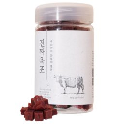 진짜육포 강아지 간식 져키 180g